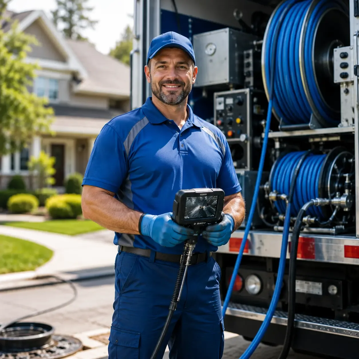 Local outdoor drain cleaning specialists in Bowers, PA